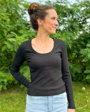 Load image into Gallery viewer, Sirena Rib Long Sleeve Tee