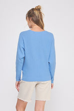 Load image into Gallery viewer, Fine Gauge Pointelle Sweather