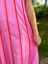 Load image into Gallery viewer, Striped Sleeveless Midi Dress