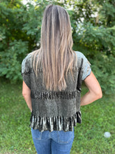 Load image into Gallery viewer, Olive Velvet Smocked Top