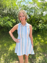 Load image into Gallery viewer, Beach Club Stripe Easton Dress