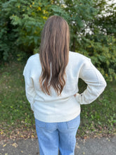 Load image into Gallery viewer, Flower Embroidered Button Down Cardigan