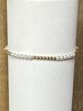 Load image into Gallery viewer, Classic Blissful 2mm Bead Bracelet - 3mm Pearl