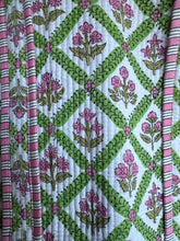 Load image into Gallery viewer, Large Quilted Duffle Bag