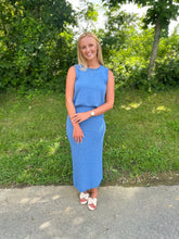 Load image into Gallery viewer, Knit Sweater Tank and Skirt Set