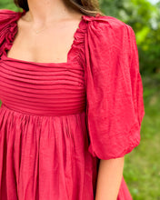 Load image into Gallery viewer, Courtney Puff Sleeve Mini Dress