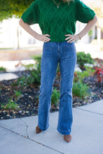 Load image into Gallery viewer, Florence Boot Cut Mid Rise Jeans - Cozy Denim