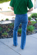 Load image into Gallery viewer, Florence Boot Cut Mid Rise Jeans - Cozy Denim