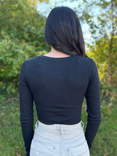 Load image into Gallery viewer, Samara Rib Henley Bodysuit
