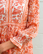 Load image into Gallery viewer, Tina Orange Maxi Dress