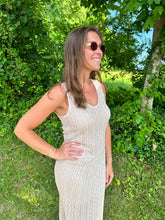 Load image into Gallery viewer, Glimmer Sweater Tank & Glimmer Midi Skirt Set