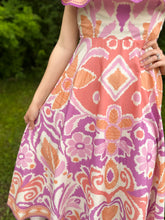 Load image into Gallery viewer, Off the Shoulder Woven Midi Dress