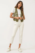 Load image into Gallery viewer, Aurelia Crochet Halter Tank - Sea Kelp