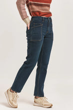 Load image into Gallery viewer, Jodi Super High Rise Utility Pockets Straight Jeans - Night Flight