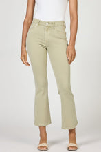 Load image into Gallery viewer, Jeanne High Rise Cropped Flare Jeans - Abbey Stone