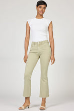 Load image into Gallery viewer, Jeanne High Rise Cropped Flare Jeans - Abbey Stone