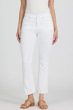 Load image into Gallery viewer, Jeanne High Rise Flare Jeans - White