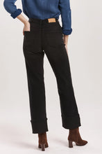 Load image into Gallery viewer, Holly Super High Rise Cuffed Jeans - Jet Set