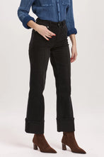 Load image into Gallery viewer, Holly Super High Rise Cuffed Jeans - Jet Set
