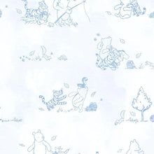 Load image into Gallery viewer, Disney | Magnetic Me Winnie the Pooh in Blue Swaddle Blanket