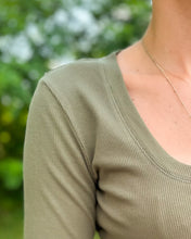 Load image into Gallery viewer, Sirena Rib Long Sleeve Tee