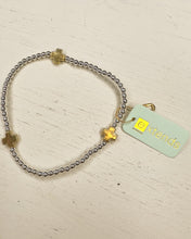 Load image into Gallery viewer, enewton Extends - Signature Cross Pattern 3mm Bead Bracelet - Mixed Metal