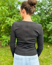 Load image into Gallery viewer, Sirena Rib Long Sleeve Tee