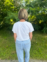 Load image into Gallery viewer, God Shade His Grace on Thee Graphic Crop Top