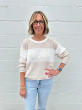 Load image into Gallery viewer, Beach Sweater with Whip Stitching