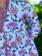 Load image into Gallery viewer, Pink Chinoiserie Rita Dress
