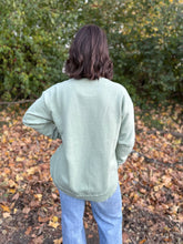 Load image into Gallery viewer, "Christmas Words" Long-Sleeve Crew-Neck Rounded- Bottom Hi-Lo