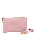 Load image into Gallery viewer, Solid Color 3 Compartment Crossbody Purse