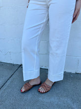Load image into Gallery viewer, Holly Super High Rise Wide Hem Jeans - Egret