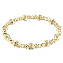 Load image into Gallery viewer, Dignity Sincerity Pattern Bead Bracelet - Gold