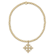 Load image into Gallery viewer, enewton Extends - Classic 2.5mm Beaded Cross Encompass Charm Bracelet - Gold