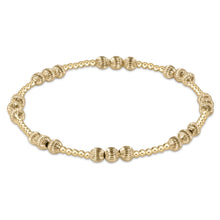 Load image into Gallery viewer, Dignity Joy Pattern Bead Bracelet - Gold