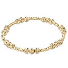 Load image into Gallery viewer, Dignity Joy Pattern Bead Bracelet - Gold