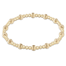 Load image into Gallery viewer, Dignity Sincerity Pattern Bead Bracelet - Gold