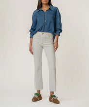 Load image into Gallery viewer, KUT Kelsey High Rise Ankle Flare - Ecru