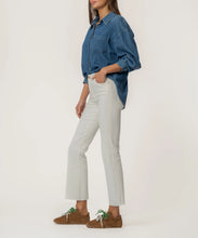 Load image into Gallery viewer, KUT Kelsey High Rise Ankle Flare - Ecru