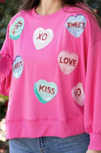 Load image into Gallery viewer, Candy Hearts Millie Sweatshirt