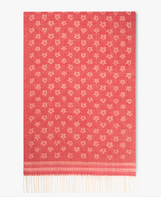 Load image into Gallery viewer, Petunia Scarf with Stripe Border