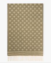 Load image into Gallery viewer, Petunia Scarf with Stripe Border