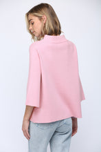 Load image into Gallery viewer, Mock Neck Pull Over Sweater Bell Sleeve