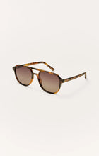 Load image into Gallery viewer, Tourist Brown Tortoise Polarized Sunglasses