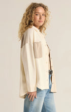 Load image into Gallery viewer, All Day Colorblock Jacket Sea Salt