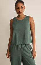 Load image into Gallery viewer, Sloane Linen Tank & Scout Linen Pant Set - Everglade