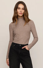 Load image into Gallery viewer, Hattie Silky Ribbed Mock Neck