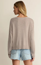 Load image into Gallery viewer, Sienna Patriot Sweater - Natural Heather