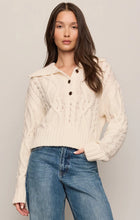 Load image into Gallery viewer, Hartwell Cable Knit Sweater